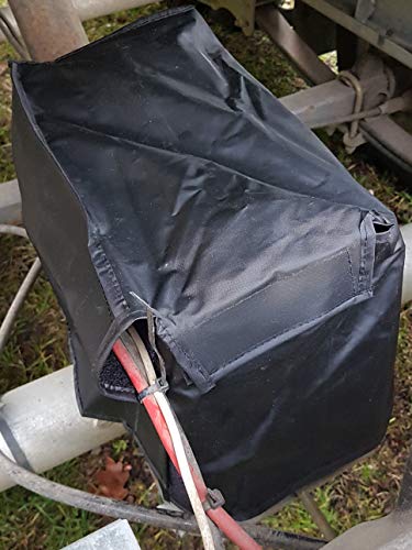 Leisure battery cover, made in the UK from hardwearing nylon