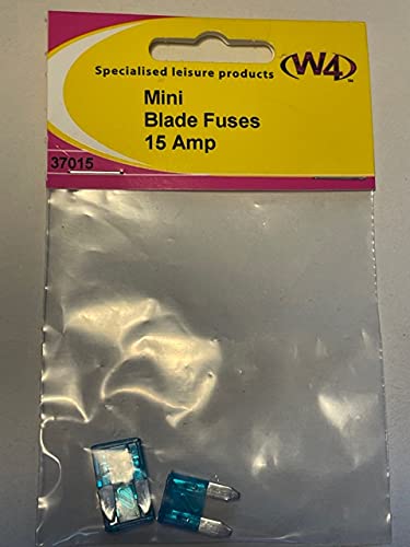 coverandcarry Caravan/Motorhome/Boat Mini Blade Fuses 15 Amp 3 Pack 37015