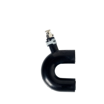 Alde rubber U joint with bleeder screw 22mm with clips Alde163