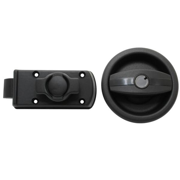 Zadi Door Lock Black Left Hand (No Barrel or Keys they need to be ordered separately) 21016.95 74059 Caravan/Motorhome