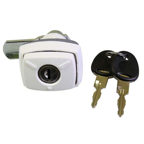 FAP Square Push Lock White 103641KIT28N 73278