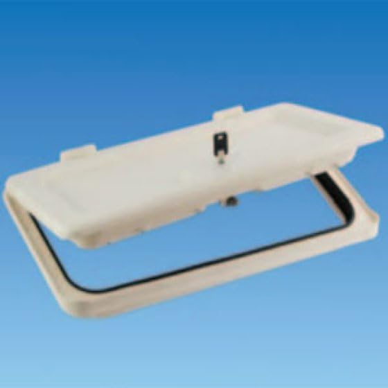 NBBS Battery Door 2014 Swift - White for Caravan and Motorhomes PD1702