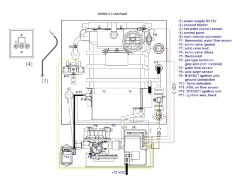 Pressure Switch for Imass Gas Water Heater S571 Motorhome