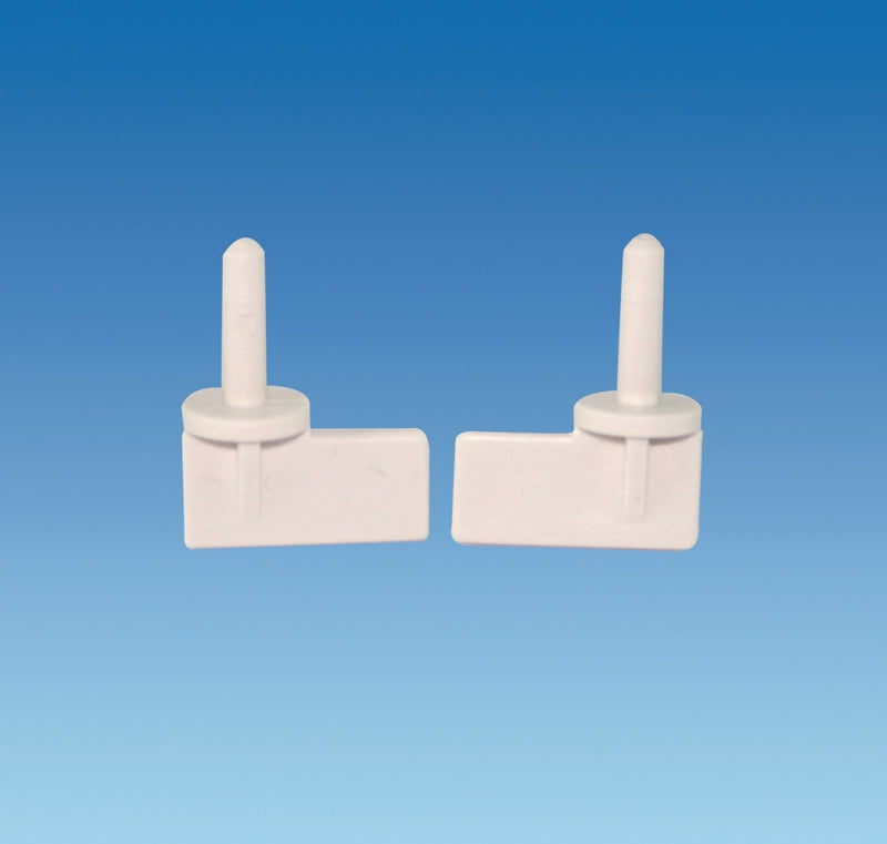 Filtapac Carver Truma Crystal MK2 Water Pump Plug Retaining Clips White x2 FL107W