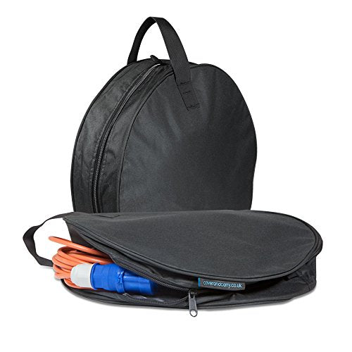 coverandcarry Medium Sized Heavy Duty Caravan Mains Cable Storage Bag 30cm Diameter