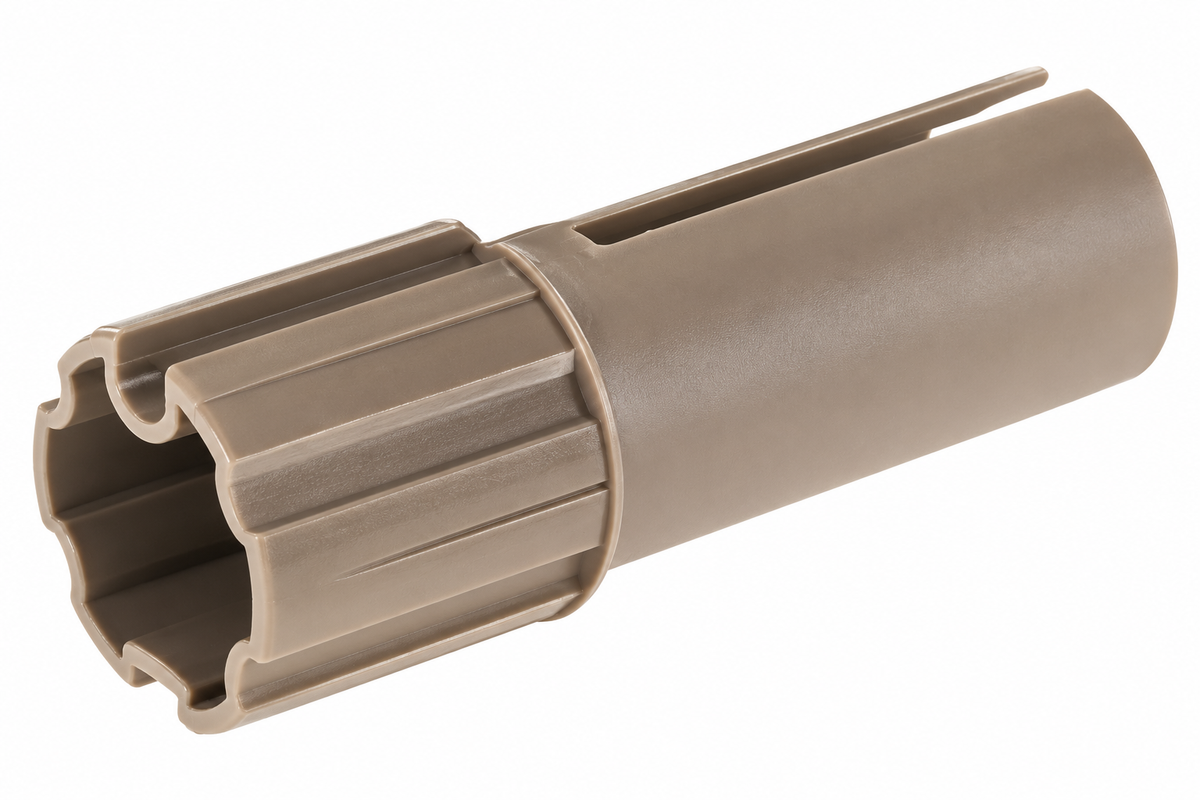 Fiamma F45L ZIP Awning Roller Tube Cap 60mm - Right hand fitting 98655-595 77002