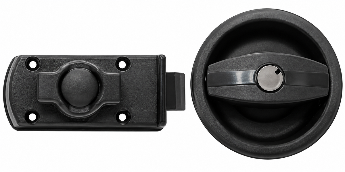 Zadi Door Lock Black Right Hand (No Barrel or Keys they need to be ordered separately) 21014.95 74056
