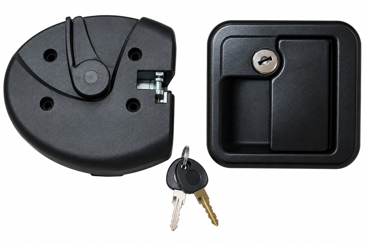 FAP M1 Complete Lock Assembly Type 1 - Black 1090KIT51N 73206