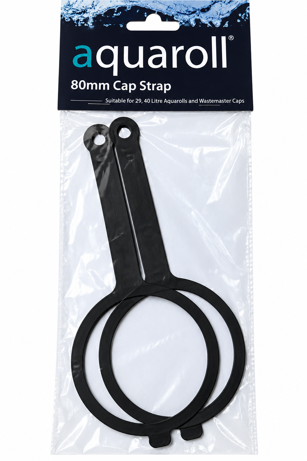 Aquaroll, 80mm Cap Strap For 29, 40 Litre Aquaroll Tanks (pair) QQ050223 A0015440W2