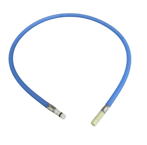 1000mm Blue Tap Tail Connector with 12mm Push Fit End for Motorhome & Caravan