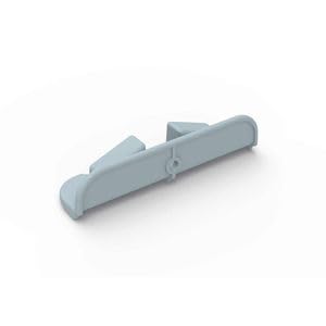 Fiamma awning support leg plate for use with F40 van awnings.