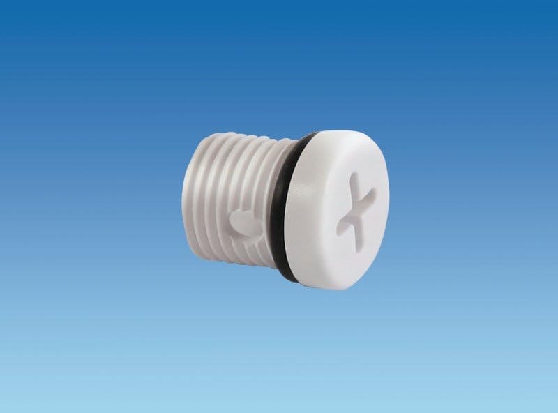 Truma Carver Cascade Water Heater Drain Plug to suit MkII Version pre 1987 with a Cross Slot Head.