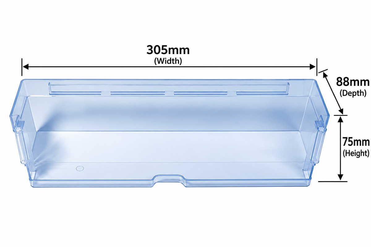 Dometic RML 9330 RML933x Fridge Door Shelf Bin Blue – 241334360 / 241334361 D559