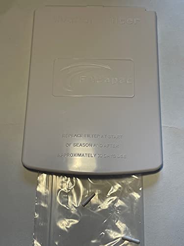 Filtapac Water Filter Housing Lid with Hinge Pins - Ivory Part No F106