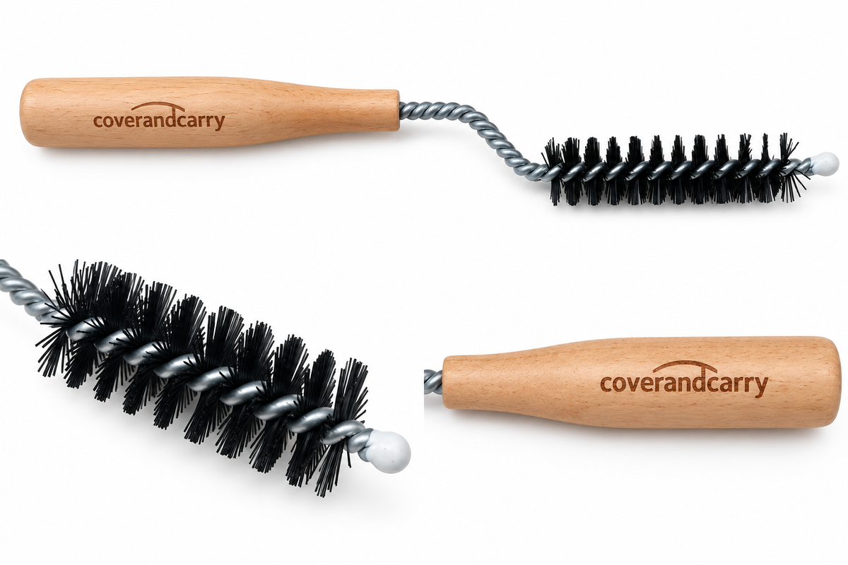 Awning Rail Brush with new wooden handle