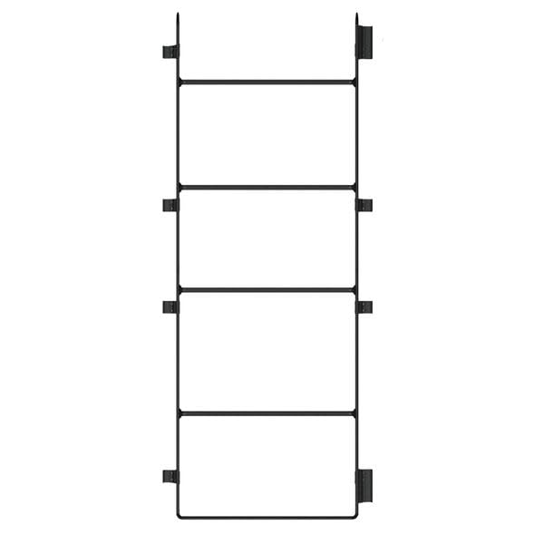coverandcarry Fiamma Ducato Roof Rail Kit in Black Left Hand Side 98658-101