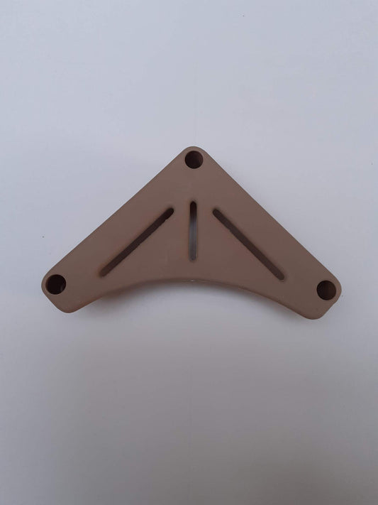 Table stowage bracket in beige for the caravan, motorhome and boat