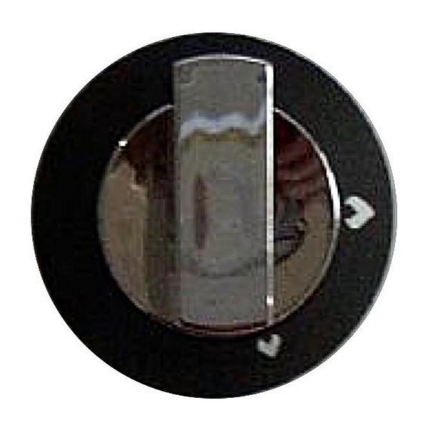 Thetford Caravan/Motorhome Hob-Grill Knob Black & Chrome for Enigma Cookers. SPCC0590.CR  NSA202.CR