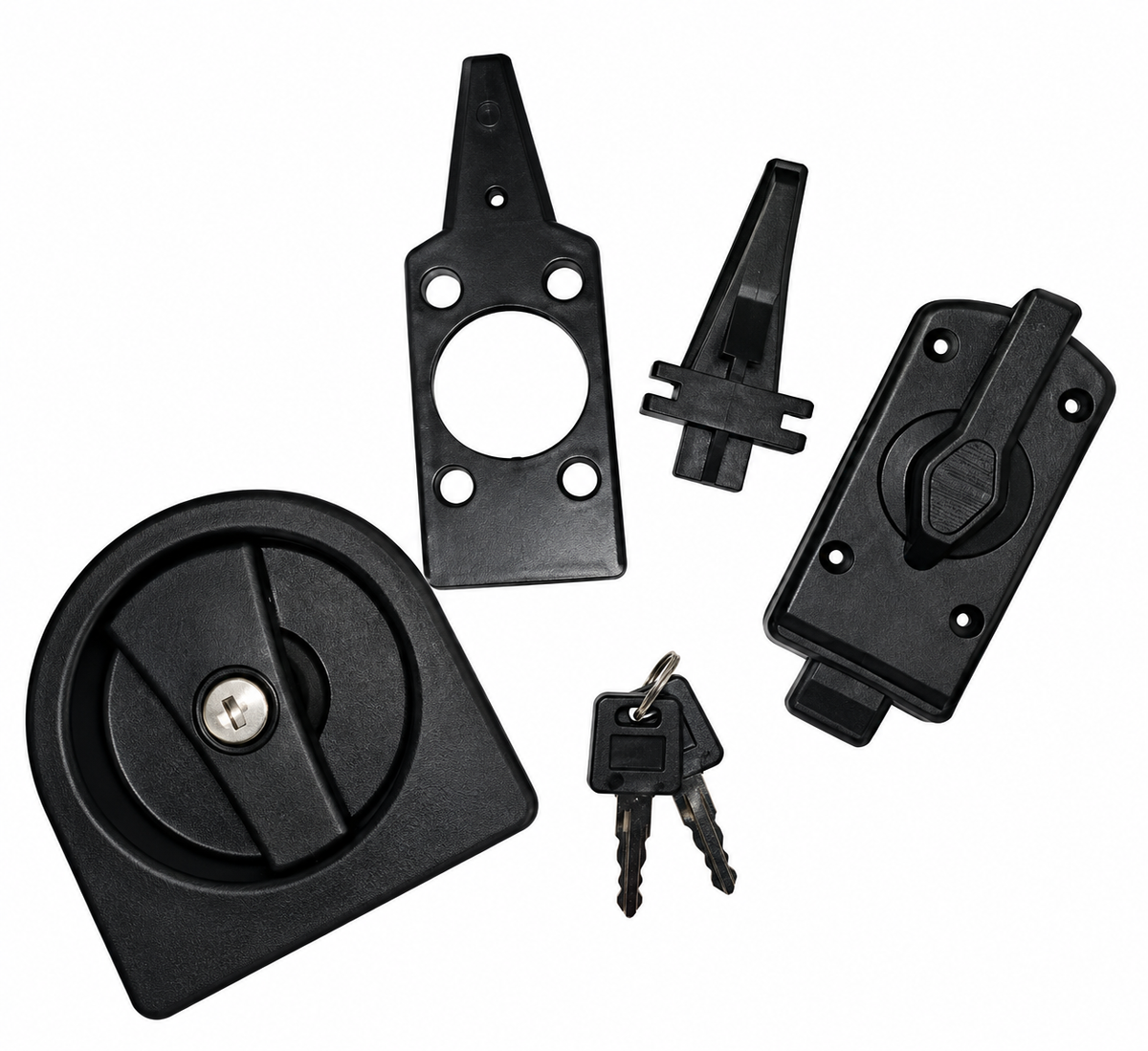 Caraloc 2000 Complete Left Hand Caravan Motorhome Door Lock + 2 Keys – PO376