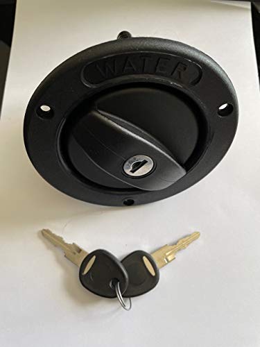 Fawo Water Filler Plastic c/w Lock Cylinder and 2 Keys