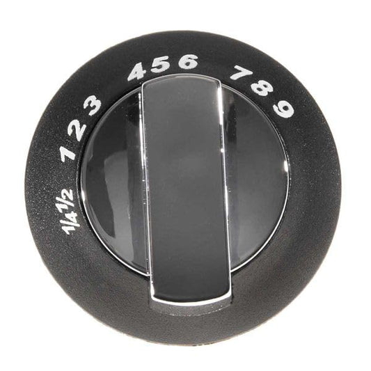 Thetford Oven Knob Black & Chrome for Enigma Cookers Motorhome/Caravan SPCC0595.CR