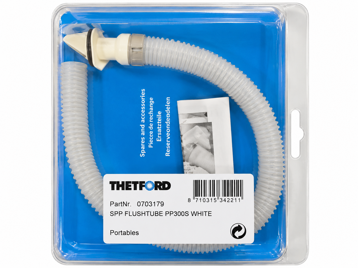 Thetford SPP Porta Potti Flush Tube Assembly White – 0703179