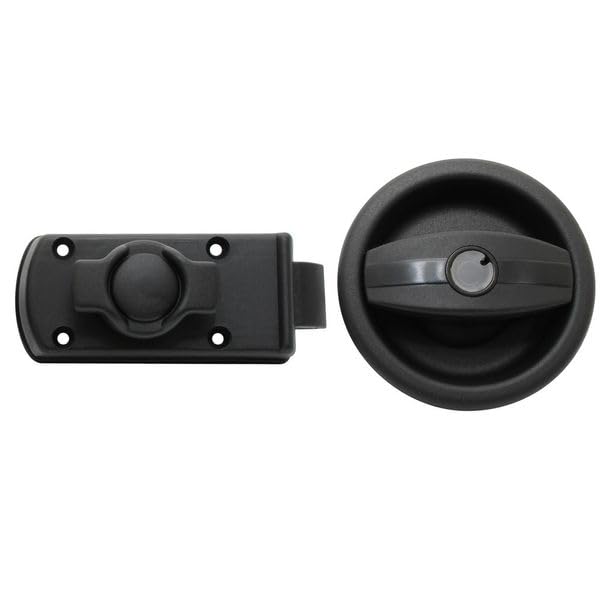 Zadi Door Lock Black Right Hand (No Barrel or Keys they need to be ordered separately) 21014.95 74056 Caravan/Motorhome