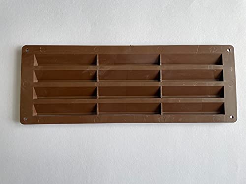 Caravan/Motorhome Air Vent Grill - 9.5" x 3.5" Brown D86/B