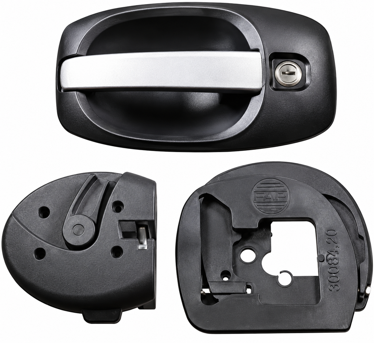 FAP Smart Motorhome Entrance Door Lock – Black – 30084.20  73028