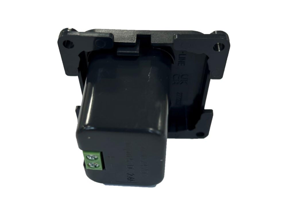coverandcarry USB-A & USB-C Socket Electrical Internal Socket For Caravan/Motorhome With An 18W USB-C Socket And 2.4A USB-A Socket PO263