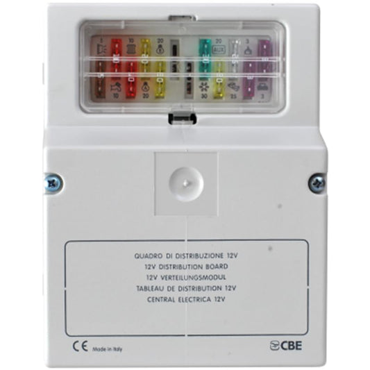 CBE DS300-UK 12v Distribution Box For The Caravan/Motorhome/Campervan. 209018