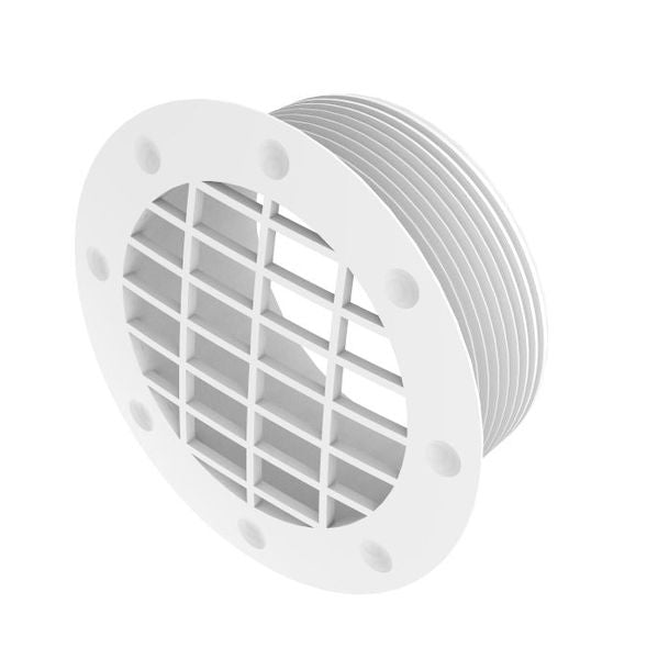 Whale Duct Fitting 65mm Fixed Vent White DX6526B 73442