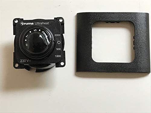 Truma Ultraheat control panel, black without cable.