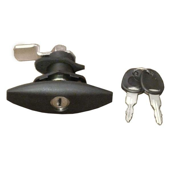 FAP Oval Locker Lock - Black 1201KIT51N