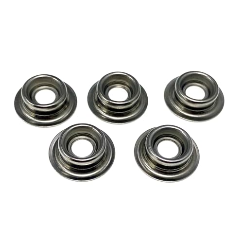 W4 Studs Screws & Poppers (Pack of 5) - Silver