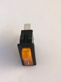 Dometic 230V Switch Illuminated - Orange