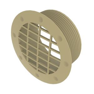 Whale Duct Fitting 65mm Fixed Vent Beige DX6516B 73438