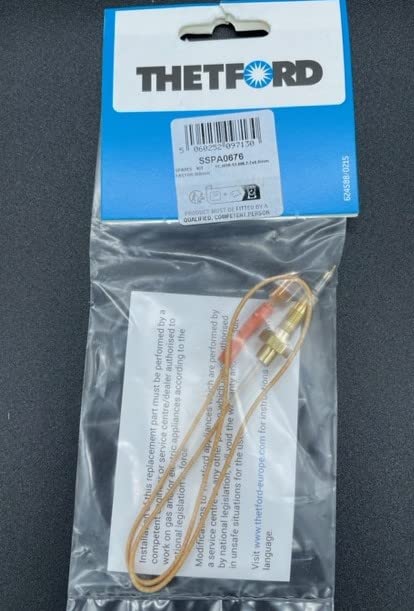 Thetford 450mm 7.7 x 0.8mm Faston Hob Thermocouple SSPA0676