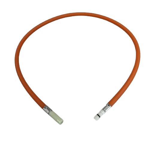 1000mm Red Tap Tail Connector with 12mm Push Fit End for Motorhome & Caravan