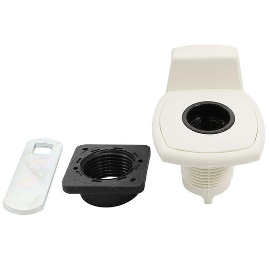 Zadi Push Lock with Lift Handle White Motorhome/Caravan 74095