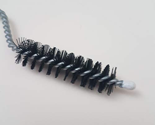 coverandcarry Awning Rail Brush with Wooden Handle, Specially Designed for Cleaning Awning Rail