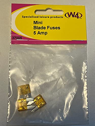 coverandcarry Mini Blade Fuses 5 Amp 3 Pack 37005