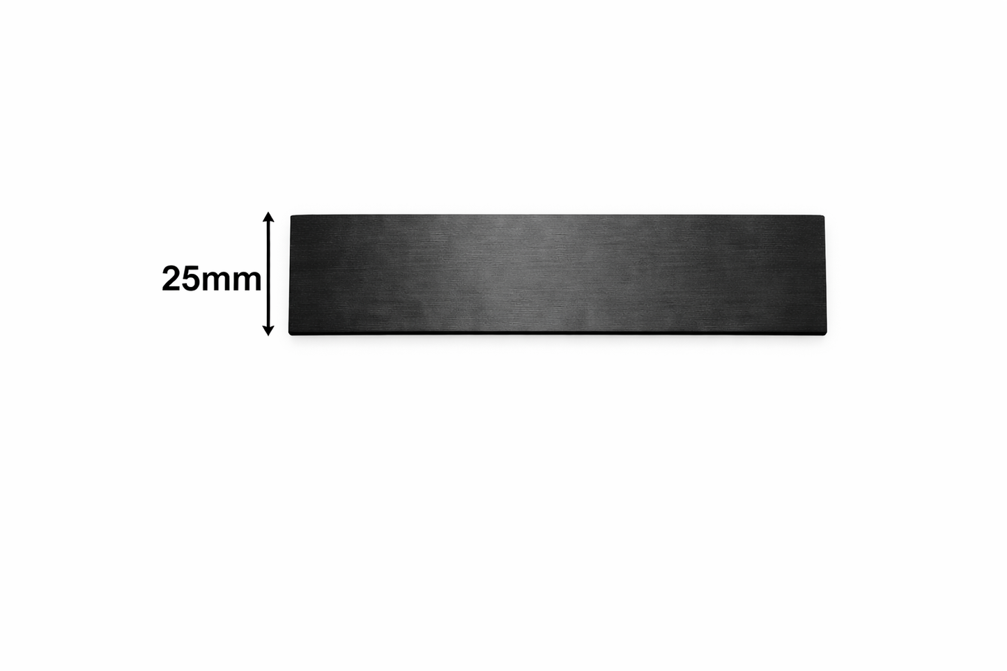 Caravan/motorhome black window rubber Insert/Trim 25mm sold by the metre X159W