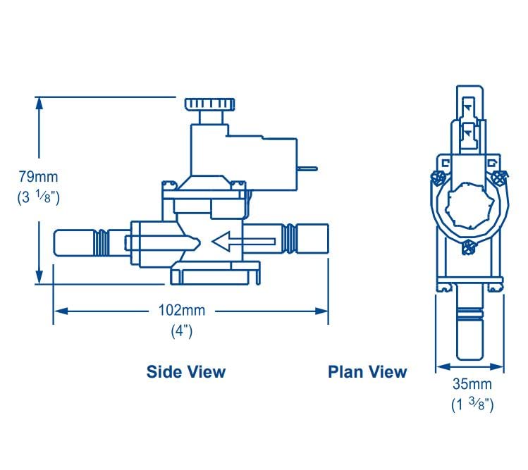 Whale WU7207 Pressure Switch, White