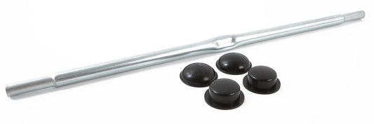 Hitchman Spare Axle and Hub Cap for the Wastemaster WMAX