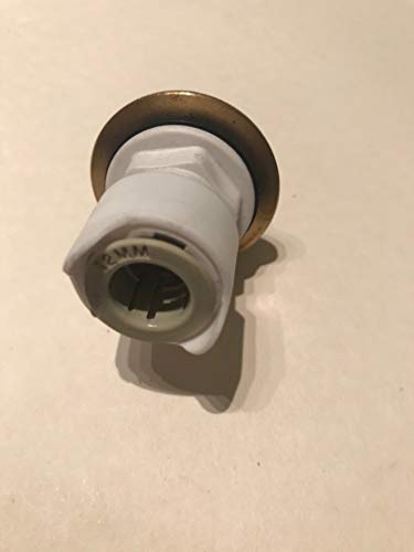 Whale Bulkhead Connector 1/2" BSP - 12mm -W-WU1212B