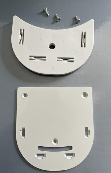 Fiamma Safe Door Spacer Kit used to create space between the Safe Door and Motorhome. (2 pieces) White 98656-498