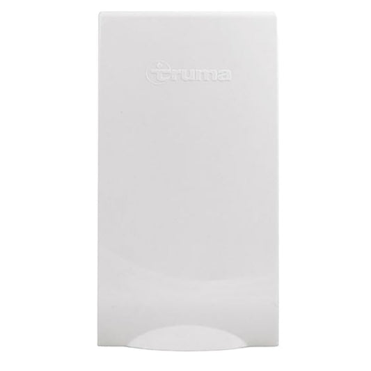 Truma Cowl Cover Ultrastore White (Post 2007 Has Two Catches At Top) 70122-01