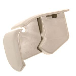 Fiamma awning end cap for F1L models, suitable for right hand fitting. Colour white 04384A01