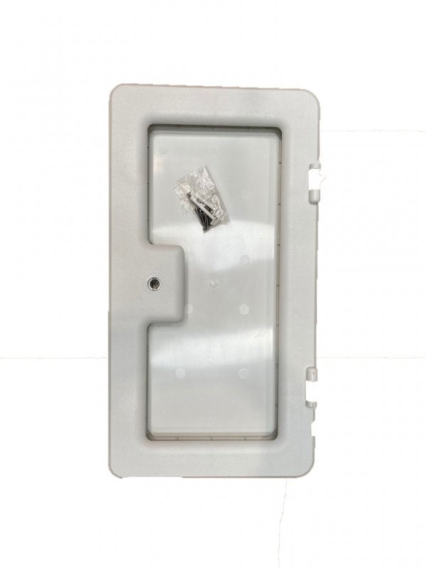 NBBS Battery Box Door 2012 - White for Caravans and Motorhomes - PD1703